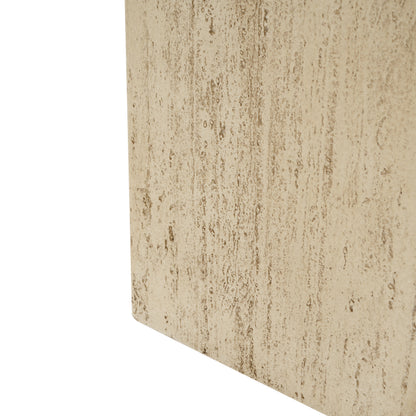 Mistry MGO Handmade Rectangle Planter Box,Travertine