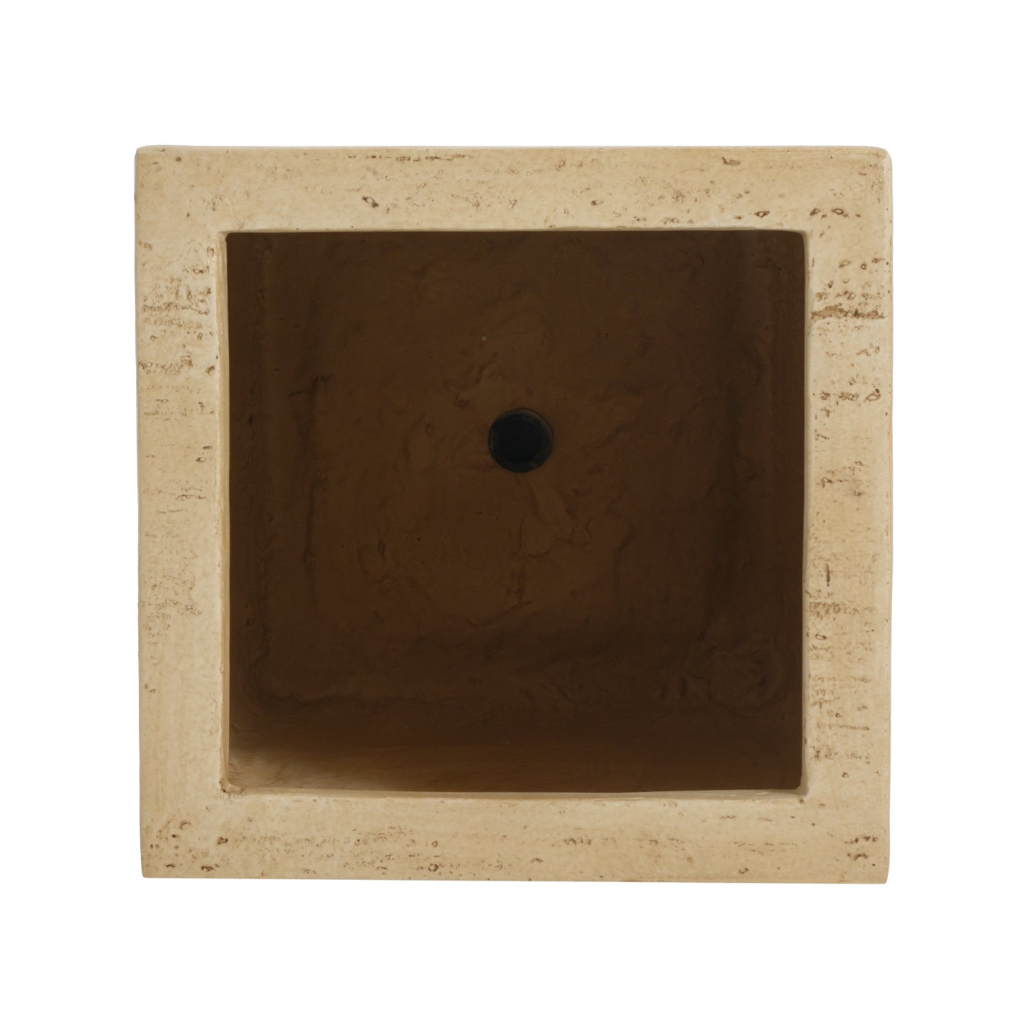 Mistry MGO Handmade Rectangle Planter Box,Travertine