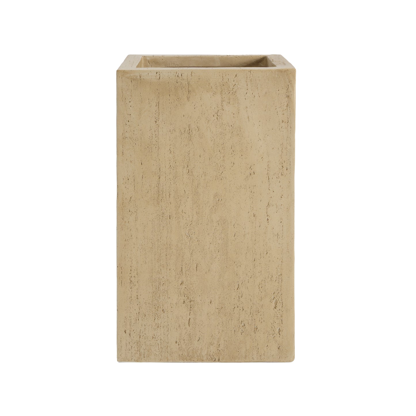 Mistry MGO Handmade Rectangle Planter Box,Travertine