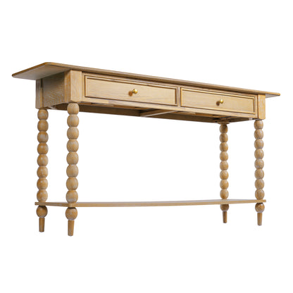Beatrice 31.5" Console Table - 2 Drawers & Shelf for Living Room/Hallway Storage & Decor