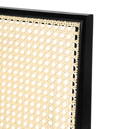 Chandian Dining Room Chairs, Cane Upholstered Kitchen Chairs Side Chairs With Cushion,Set of 2