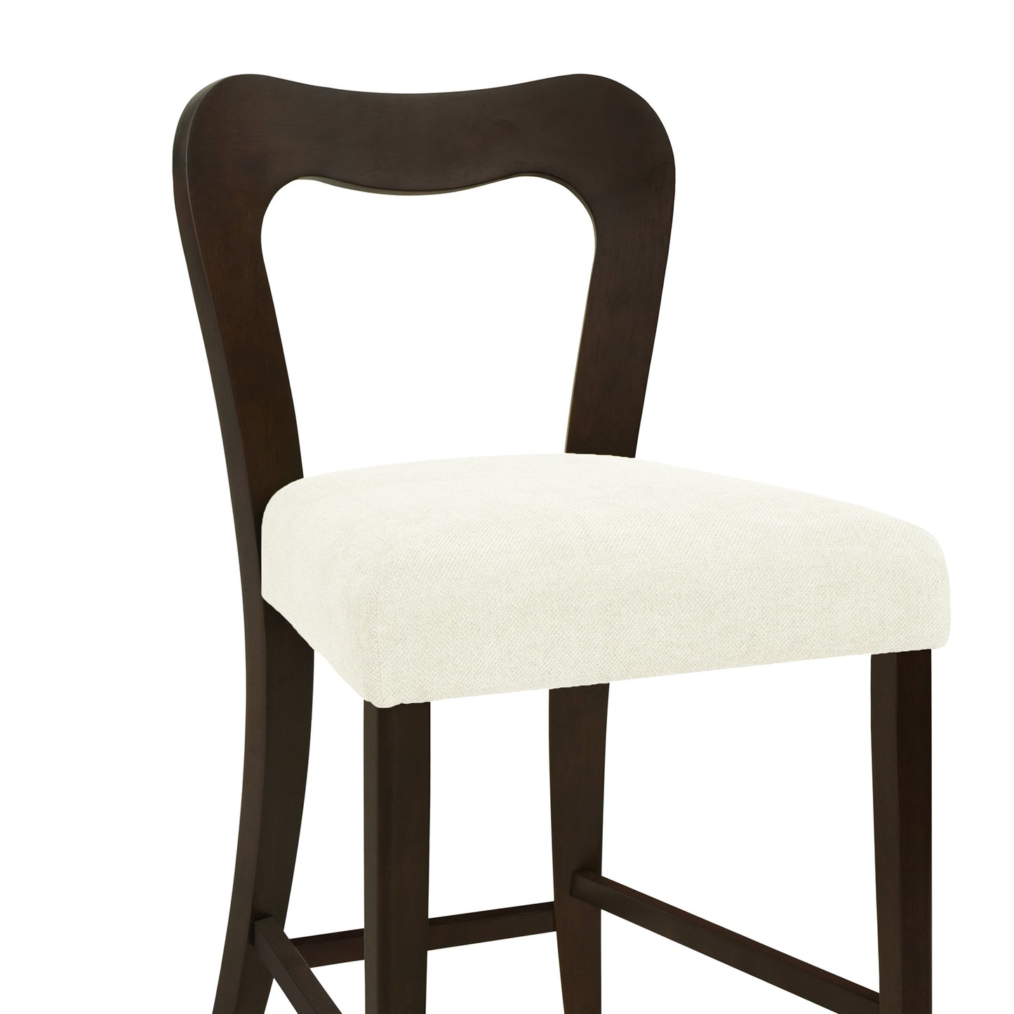 VintParlor 25.5 in. Modern Upholstered Counter Stools,Set of 2