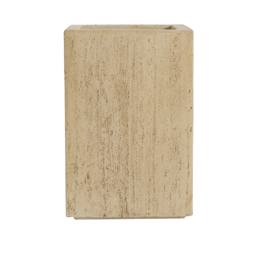 Mistry MGO Handmade Rectangle Planter Box,Travertine