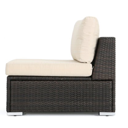 Avianna Outdoor Wicker 4 Seater Sofa with Cushions