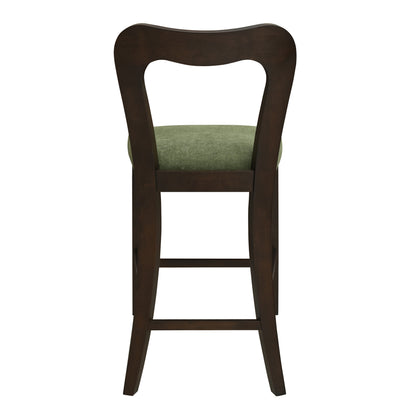 VintParlor 25.5 in. Modern Upholstered Counter Stools,Set of 2