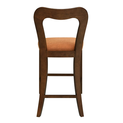 VintParlor 25.5 in. Modern Upholstered Counter Stools,Set of 2