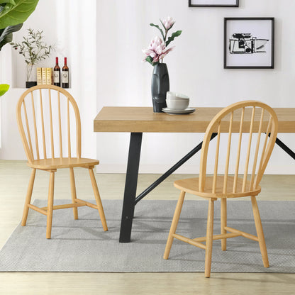 Covelar 36" H Spindle Back Chair (Set of 2)