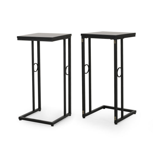 Modern End Tables Minimalist Nightstands,Set of 2