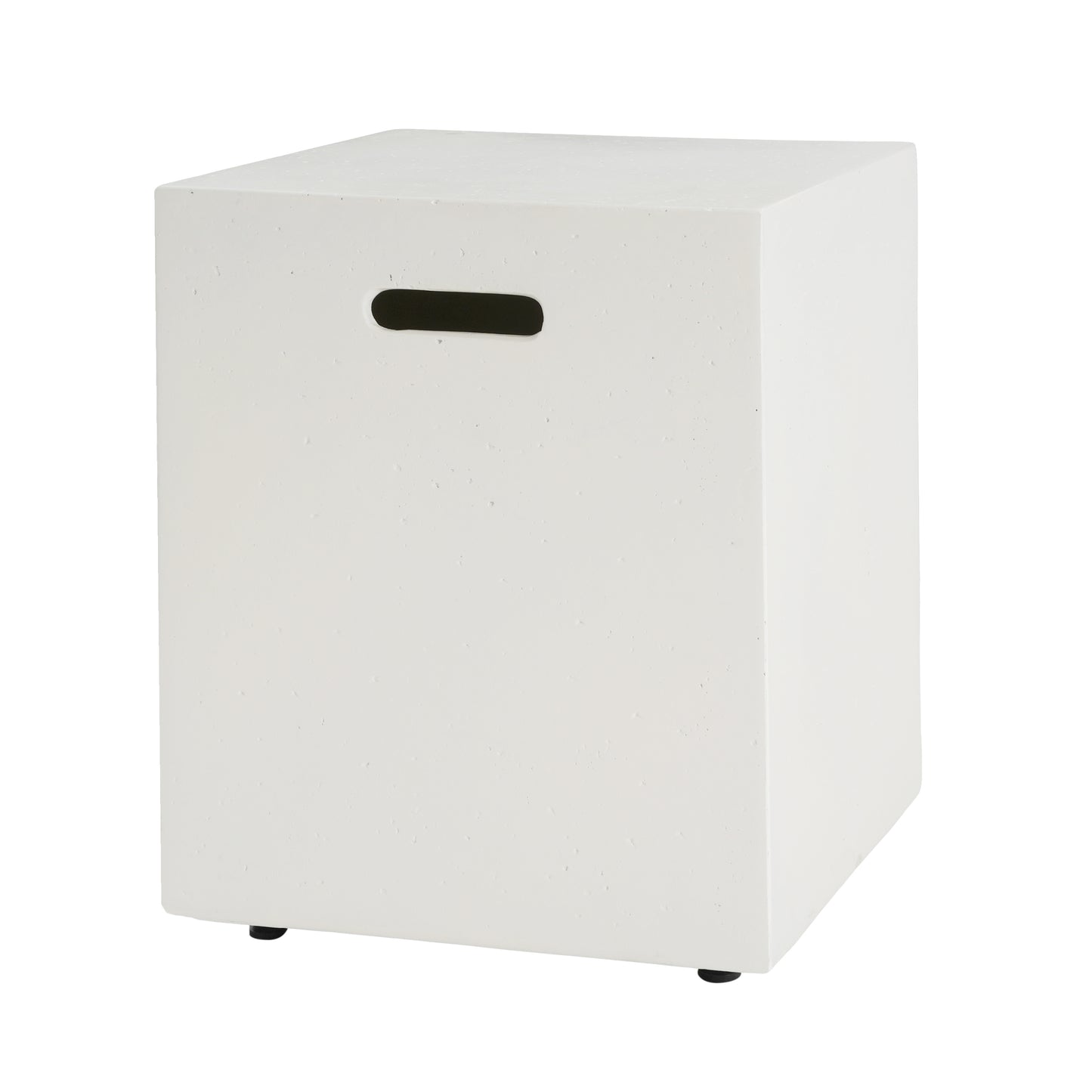 Cairnar 16x20 inch MGO Tank Holder/Side Table, White