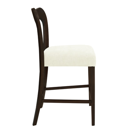 VintParlor 25.5 in. Modern Upholstered Counter Stools,Set of 2