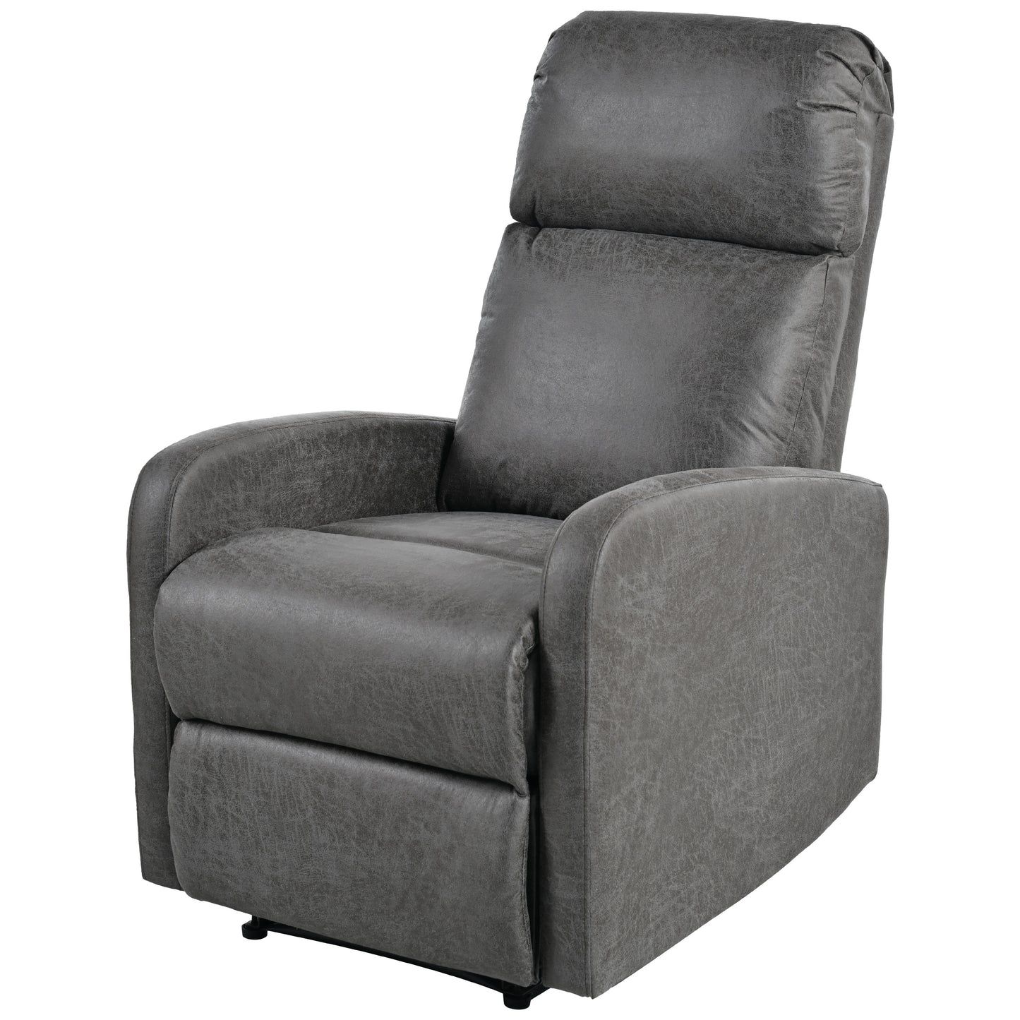 Elarra Modern Recliner Manual Recliner Home Theater Manual Recliner Chair with Adjustable Backrest
