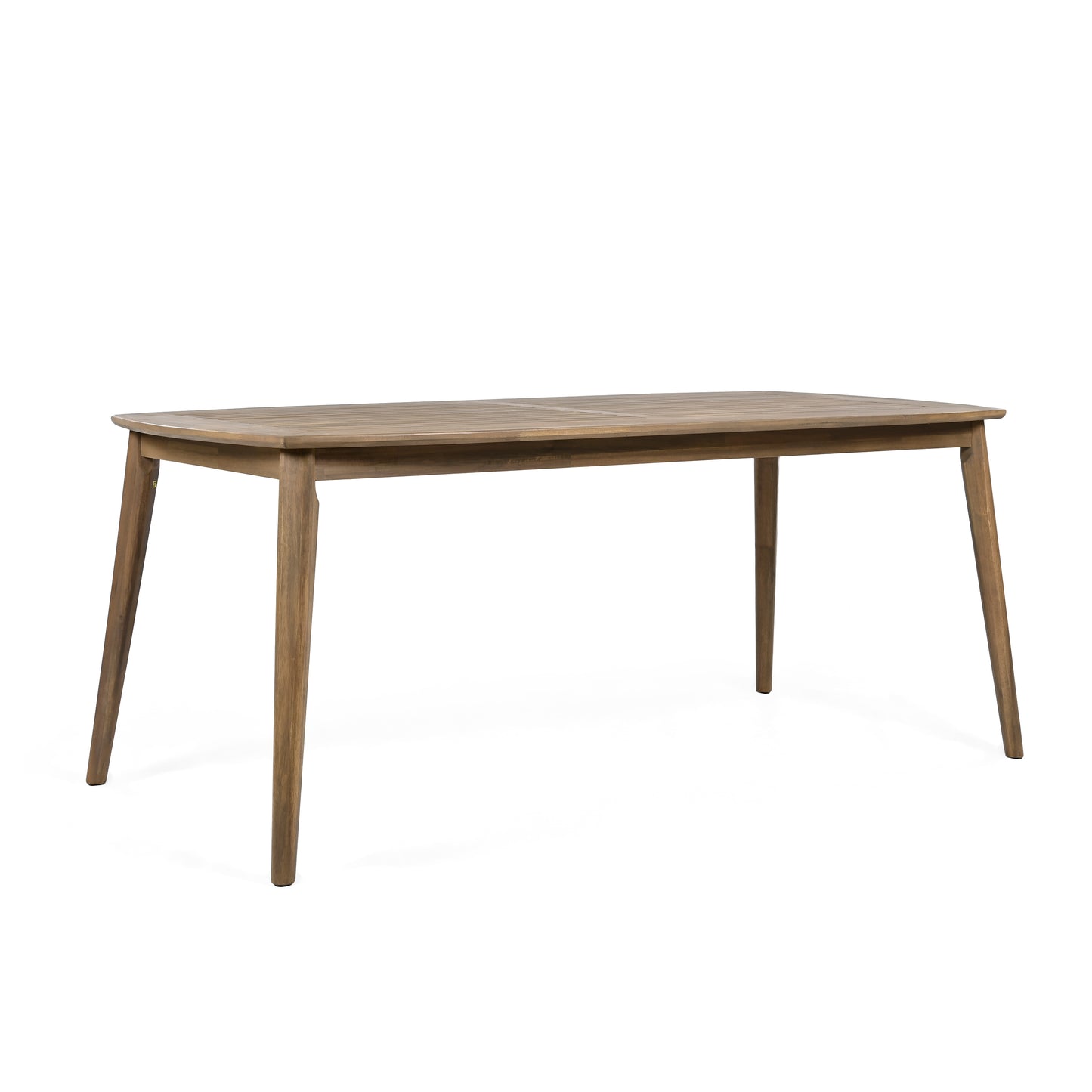 Junosila 5-Piece Acacia Wood Outdoor Dining Set - 70.75" Table & 4 Chairs with Cushions