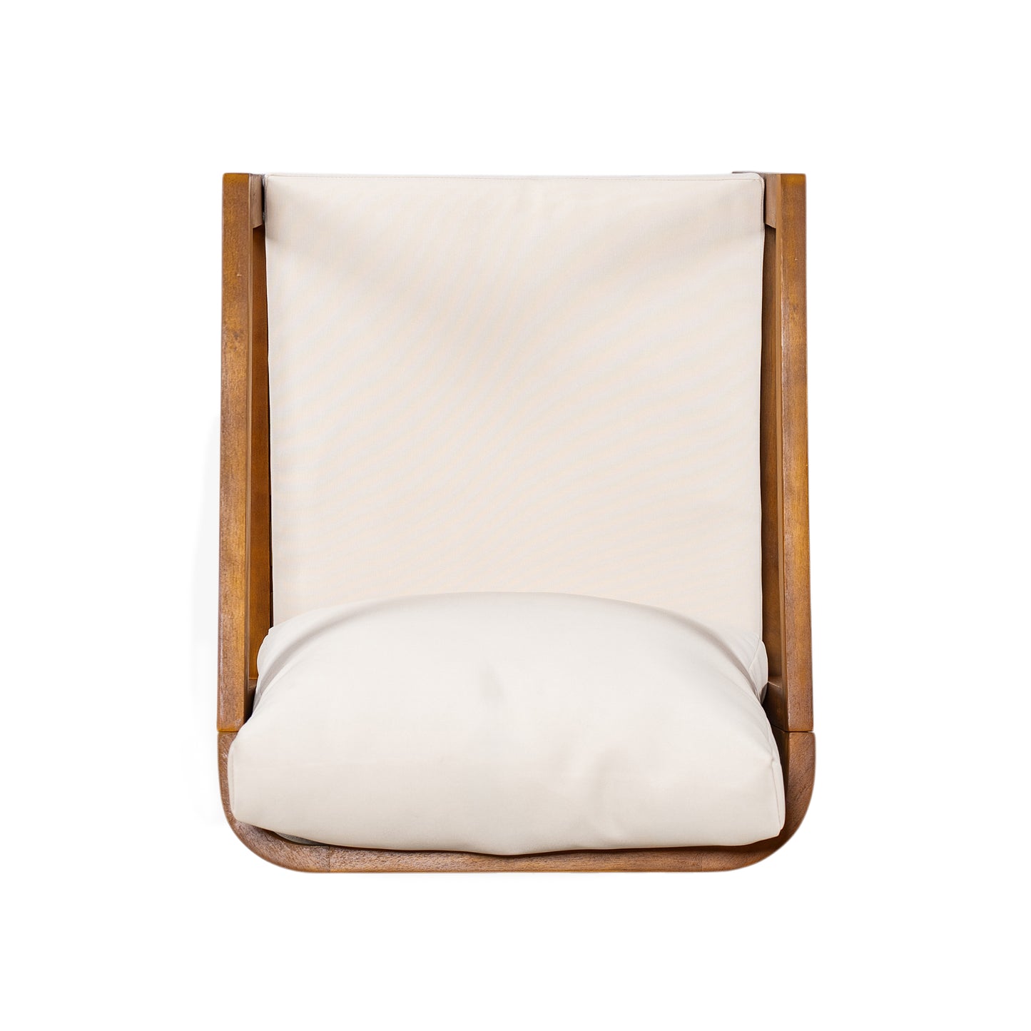 Dorianis Acacia Wood Outdoor Dining Chair with Cushion (Set of 2)