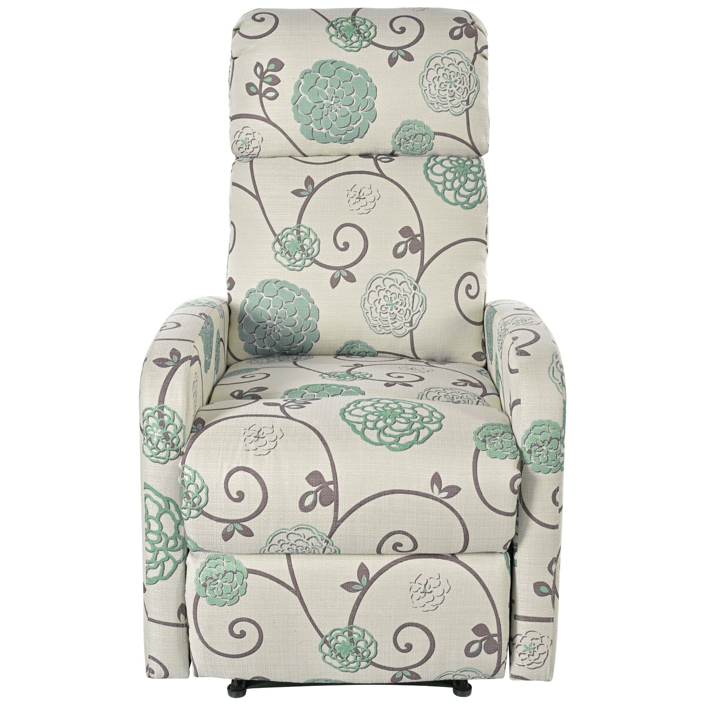 Elarra Modern Recliner Manual Recliner Home Theater Manual Recliner Chair with Adjustable Backrest
