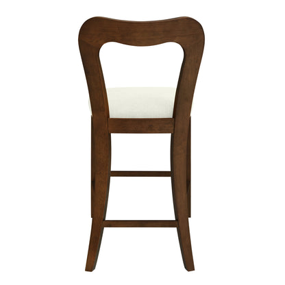 VintParlor 25.5 in. Modern Upholstered Counter Stools,Set of 2