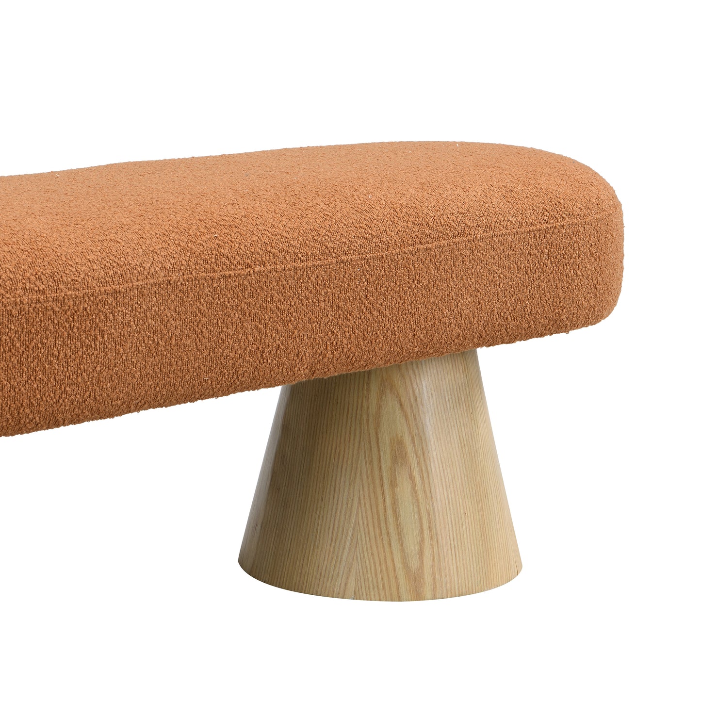 Hrafnol 64"L  Dining Bench for Dining Room, Upholstered Bedroom End of Bed Entryway Bench