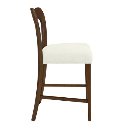 VintParlor 25.5 in. Modern Upholstered Counter Stools,Set of 2