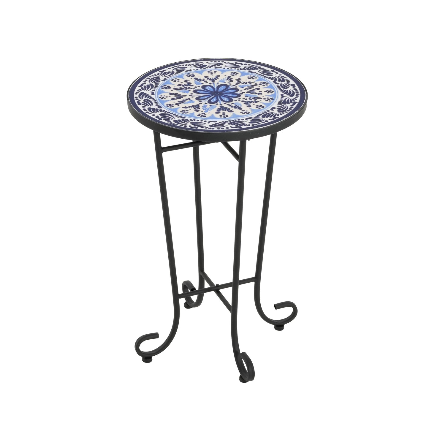 Cassian Outdoor Patio Round Side Table