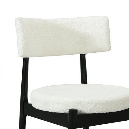 Celestee Modern Upholstered Dining Chairs, Set of 2