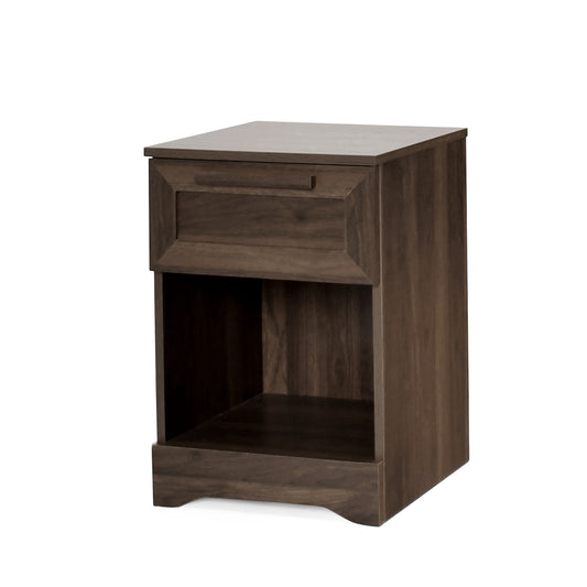 Ashlar Industrial Two-Drawer Natural Finish Acacia Wood Night Stand –  GDFStudio