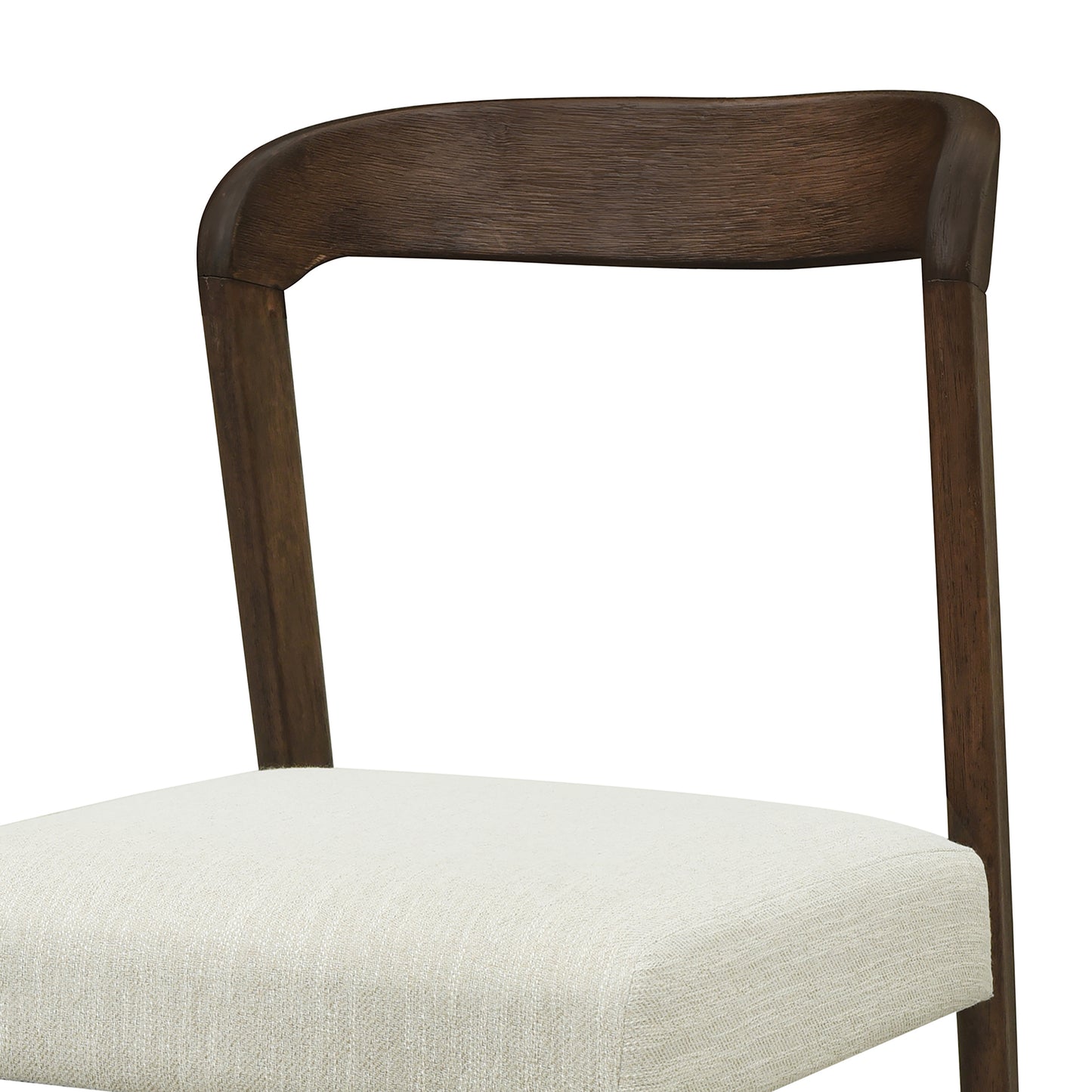 Cavomirium Solid Rubber Wood Dining Chairs,Set of 2