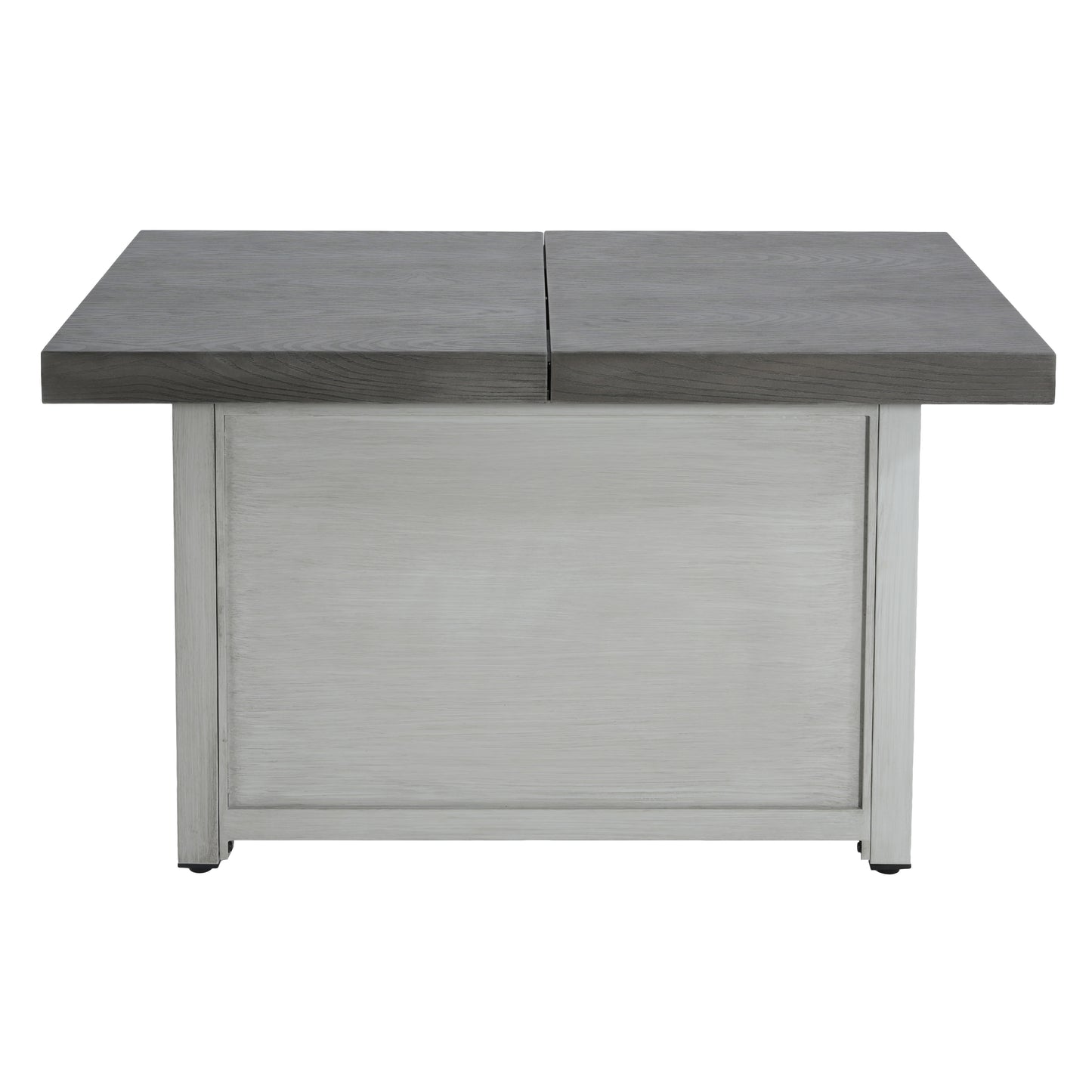 Kirathira Extendable Rectangle Aluminum fire Pit Table, 50,000BTU