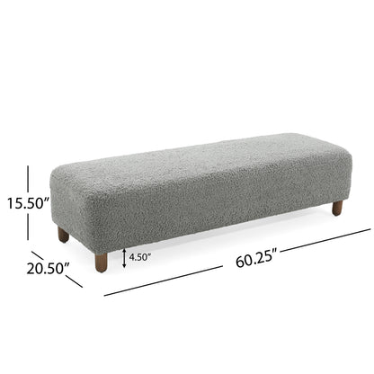 Versati Modern Comfortable Upholstered Ottoman