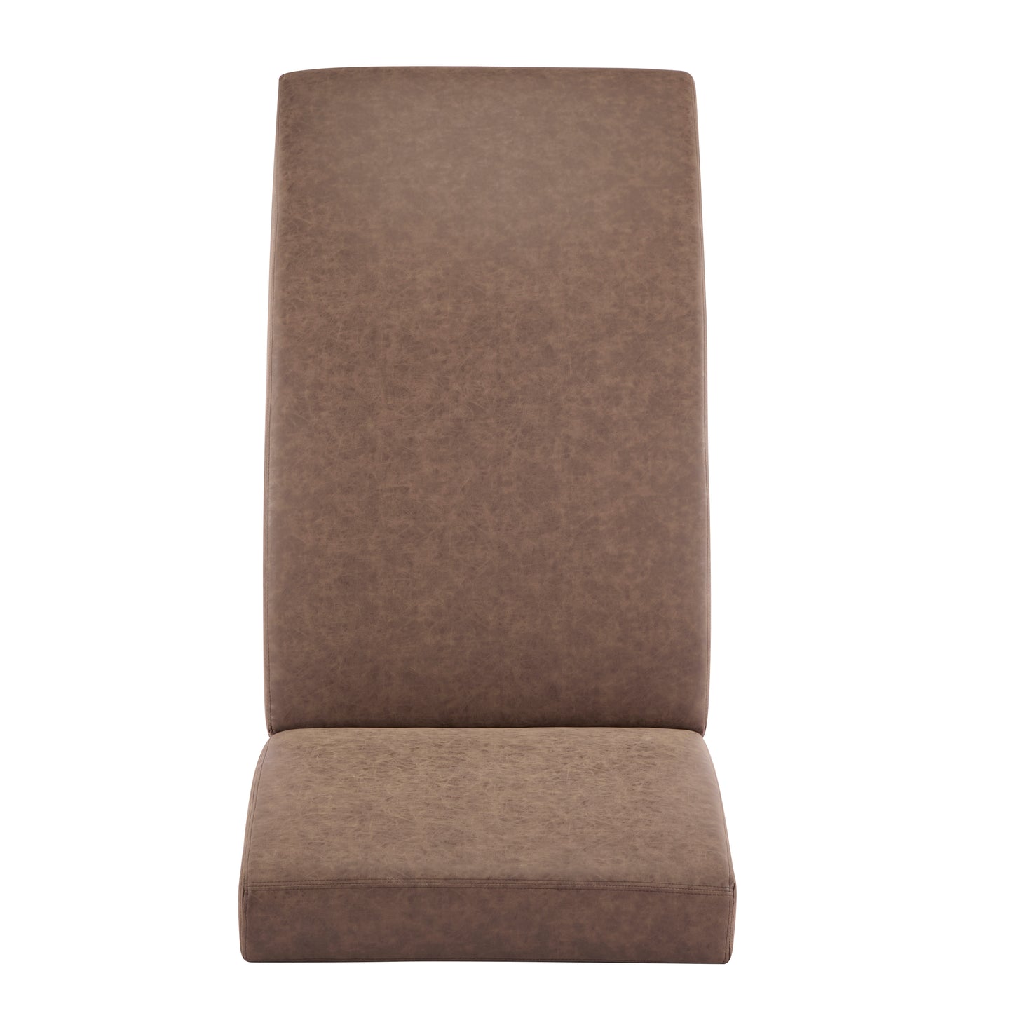 Finlal Modern PU Leather Chaise Lounge, Ergonomic Curved Indoor Lounger