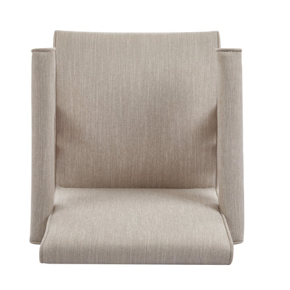 Soliner Indoor Fabric Solid Wood Dining Chair,Set of 2