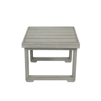 Andrae Outdoor Acacia Wood Side Table