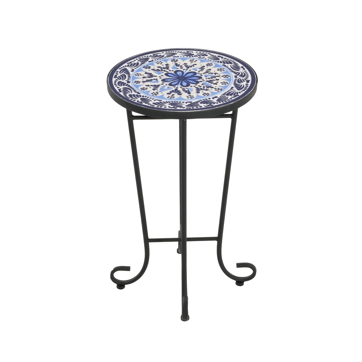 Cassian Outdoor Patio Round Side Table