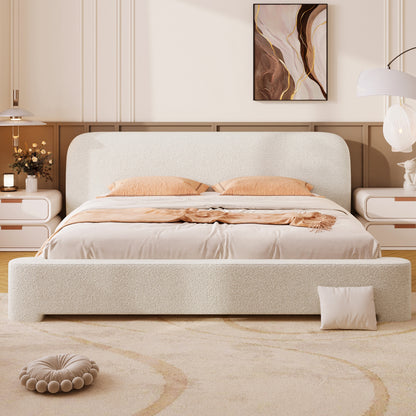 Ingrid Homely Cozy Bounce Upholstered Bed