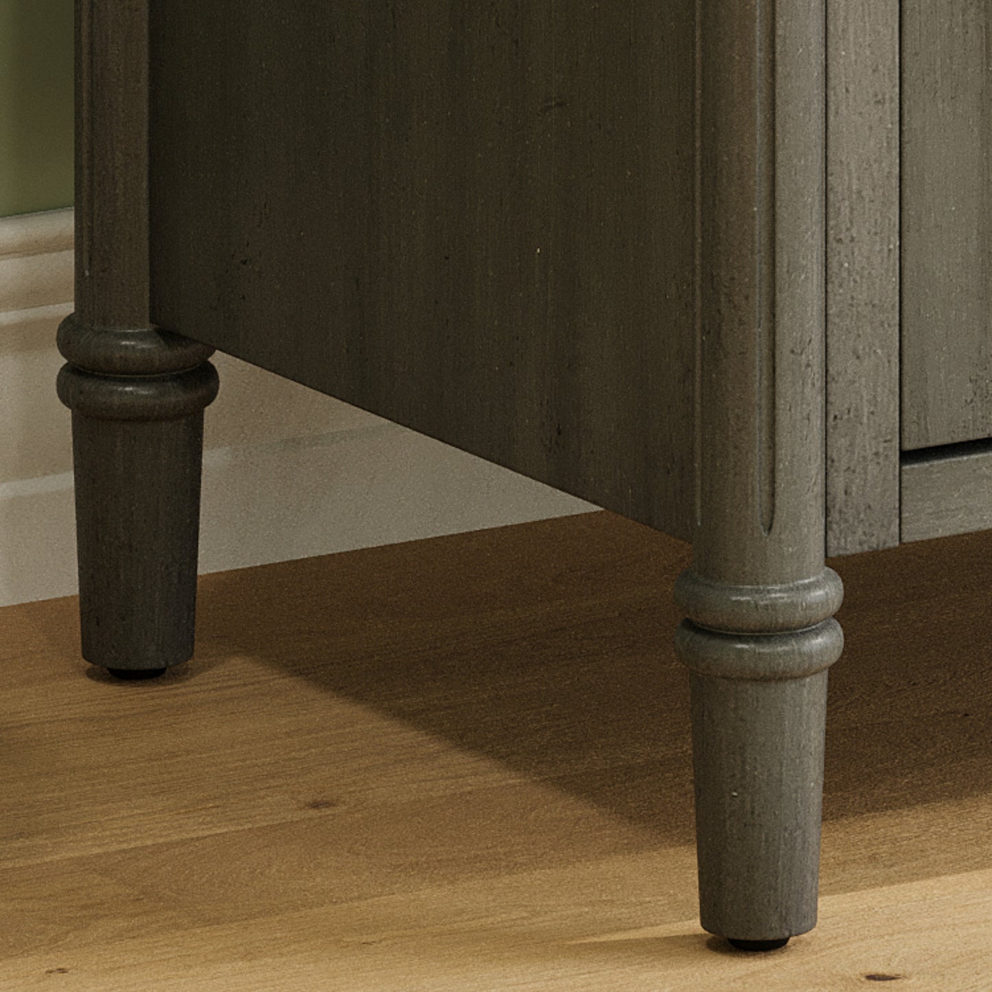 Kizzo 31" Vintage Bathroom Vanity with Sink, Rustic Bathroom Cabinet