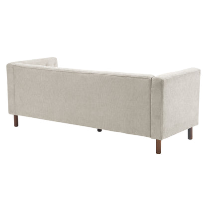 Noirae Upholstered Sofa Modern 3-seater Sofa Couch with Tufted