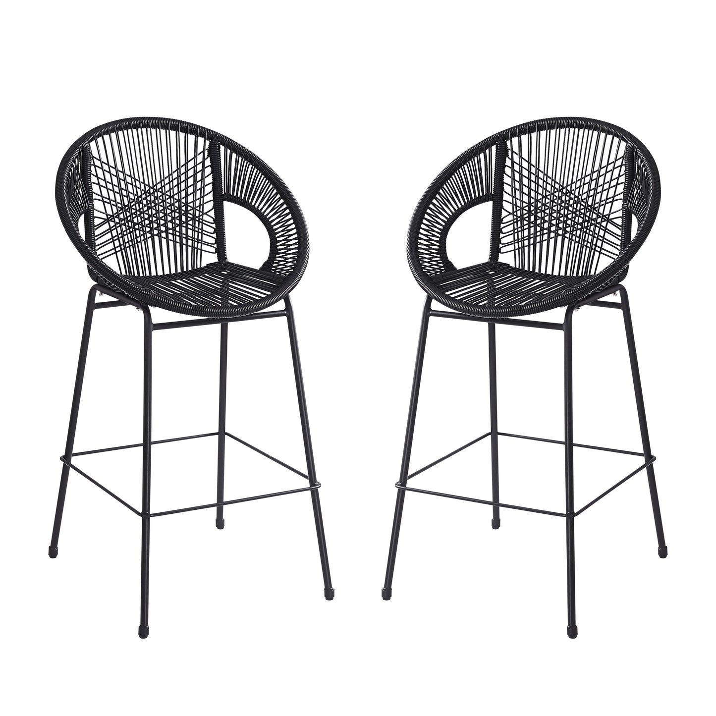 Bernor 28.5 in. Patio Outdoor Bar Stools