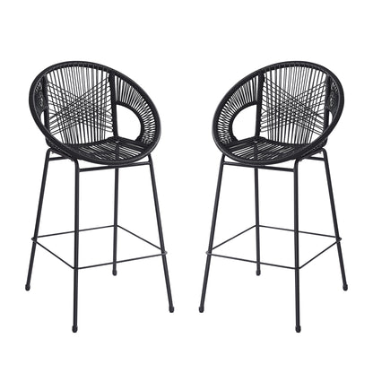 Bernor 28.5 in. Patio Outdoor Bar Stools