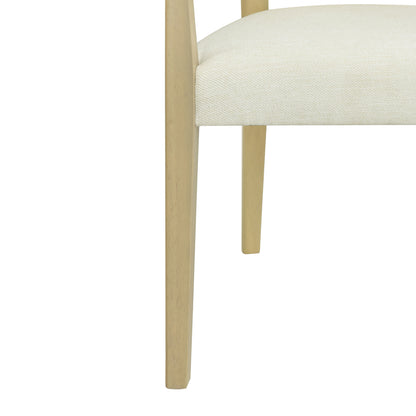 Serenal Modern Upholstered Dining Chairs with Cane Webbing,Set of 2