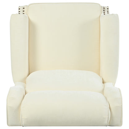 Marlowe Push Back Recliner Chair Upholstered Recliner Armchair