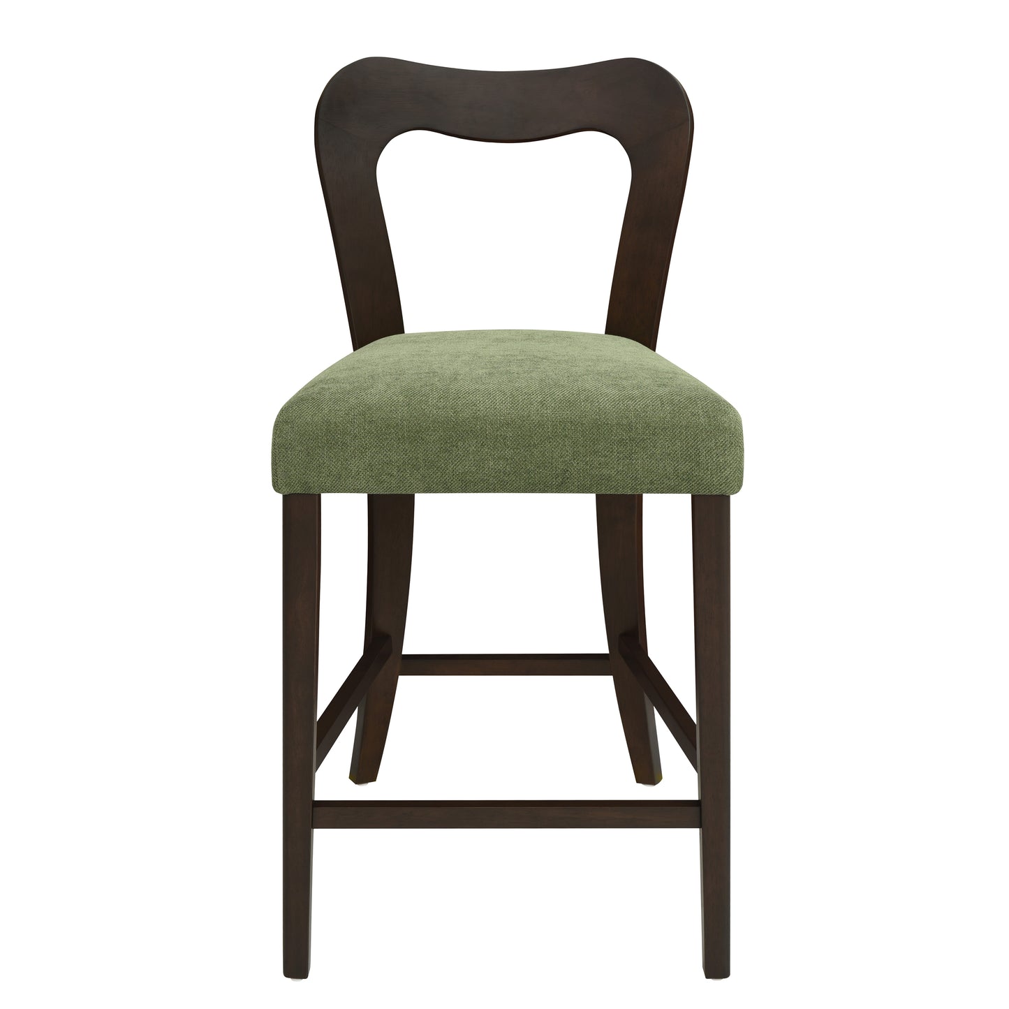 VintParlor 25.5 in. Modern Upholstered Counter Stools,Set of 2