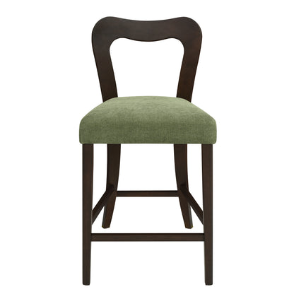VintParlor 25.5 in. Modern Upholstered Counter Stools,Set of 2