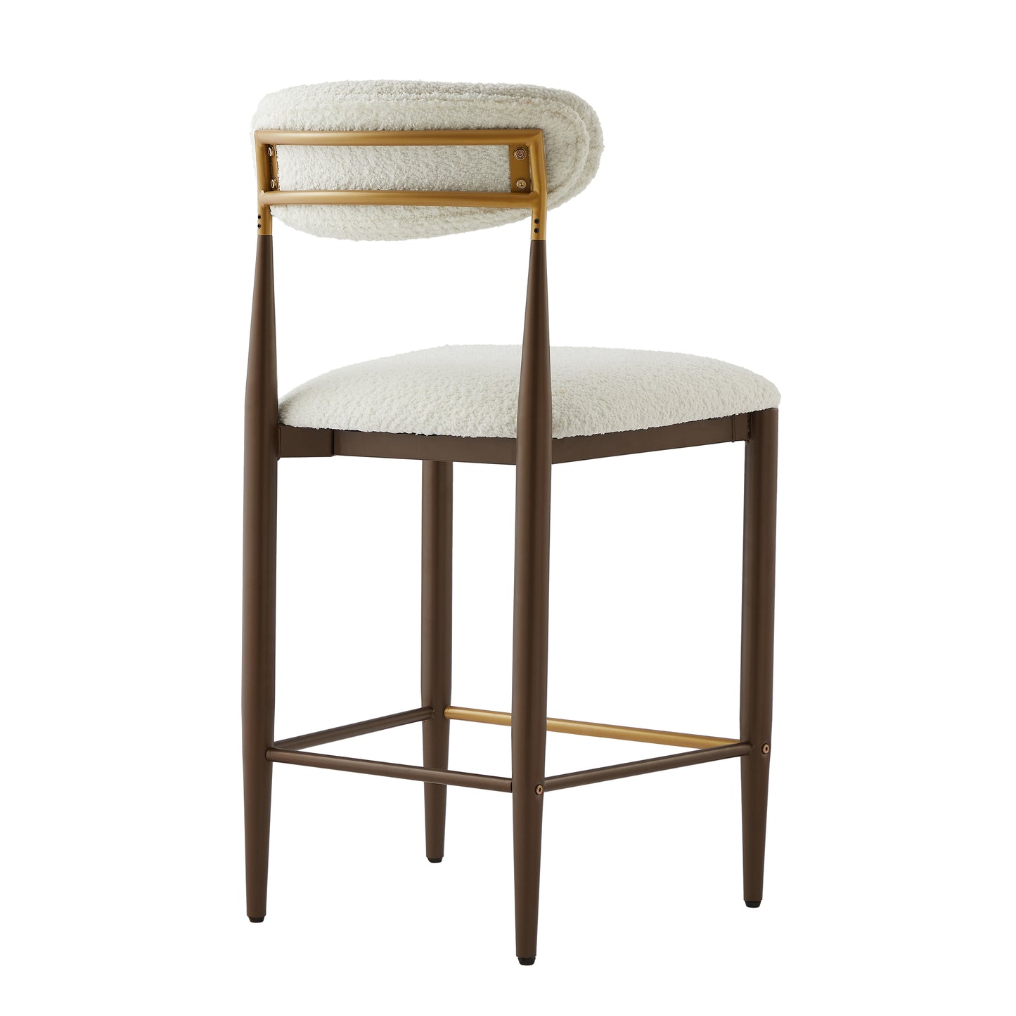 Magolani Minimalist Style Armless Counter Stool- Set of 2