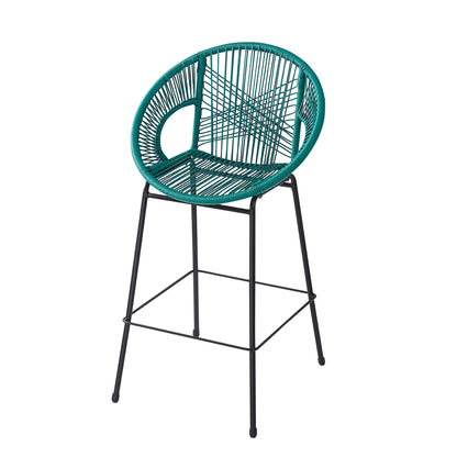 Bernor 28.5 in. Patio Outdoor Bar Stools