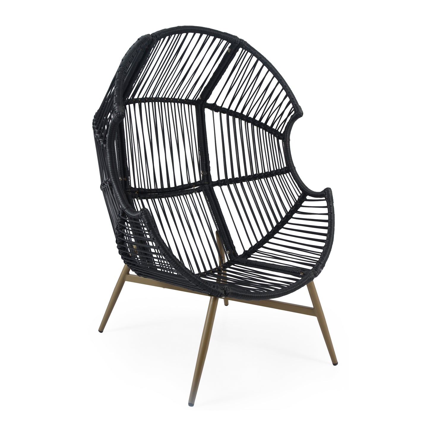 Isidorea Outdoor Wicker Egg Chair Weather-Resistant