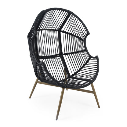 Isidorea Outdoor Wicker Egg Chair Weather-Resistant