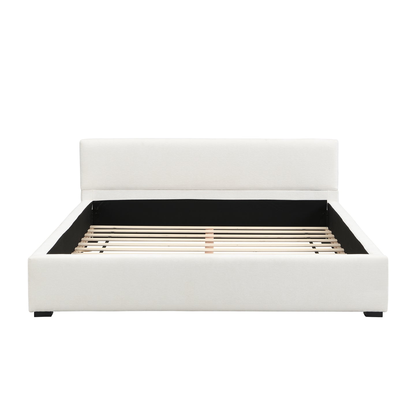 Oravionis Modern Nordic Design Elegant Beige Wide-edge Bed
