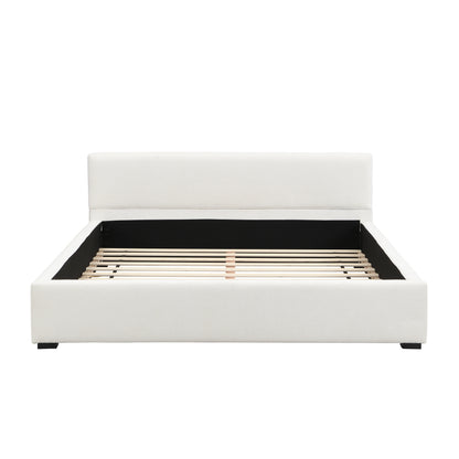 Oravionis Modern Nordic Design Elegant Beige Wide-edge Bed