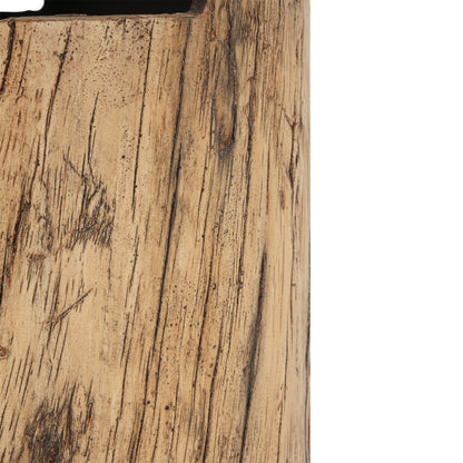 Morvyn Outdoor Fire Pit & Side Table Set – 30, 000BTU Propane Fire Pit + 16x20" Tank Holder,Brown