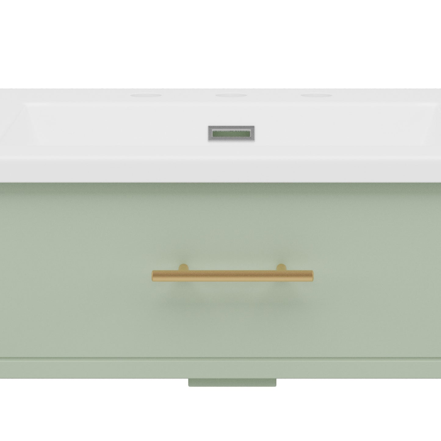 MuKi 31" Bathroom Vanity with Sink, Bathroom Cabinet with Soft Close Doors and Adjustable Shelf