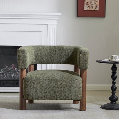 Trailthorn Boucle Upholstered Accent Arm Chair