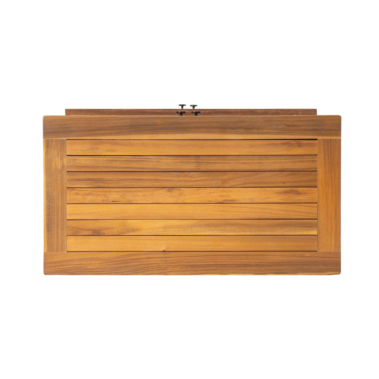 Eirion Outdoor Patio Storage Cabinet, Acacia Wood